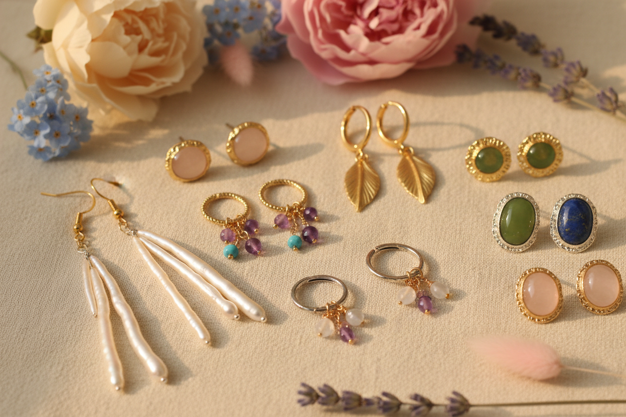 Boucles d'oreilles originales
