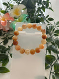 Bracelet Perles Caramel – Charm Ours BODHI